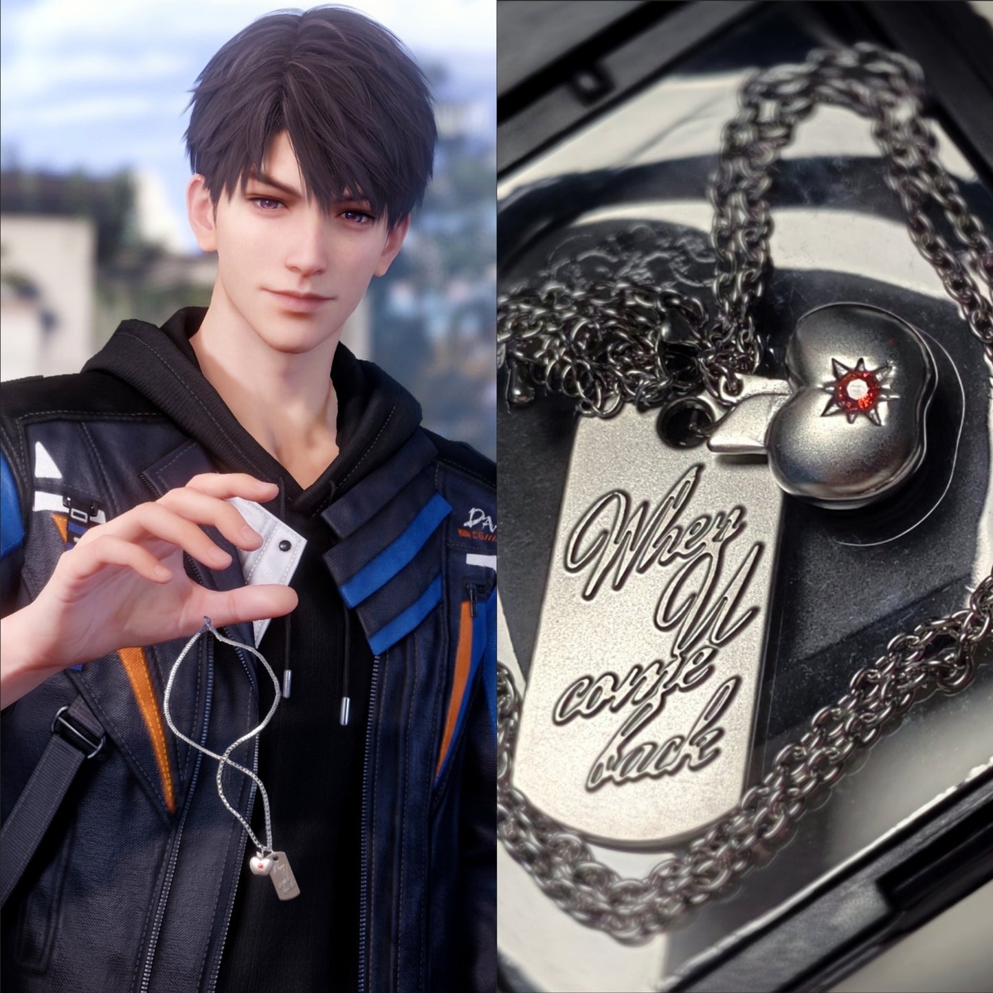 Love and Deepspace Metal Caleb Necklace