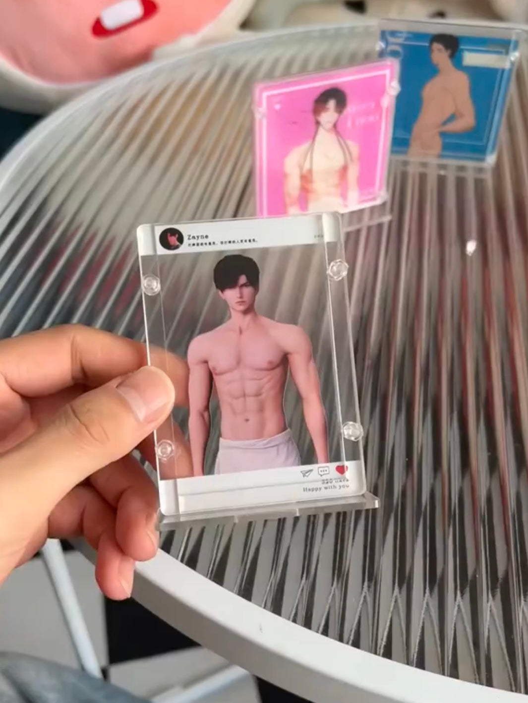 LnD Dress Up aAcrylic Stand (includes 10sets of clothes)