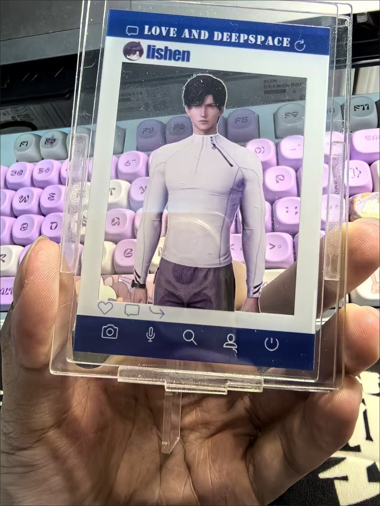 LnD Dress Up aAcrylic Stand (includes 10sets of clothes)