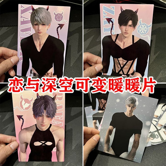 Love and deepspace Temperature Sensitive Change Cards