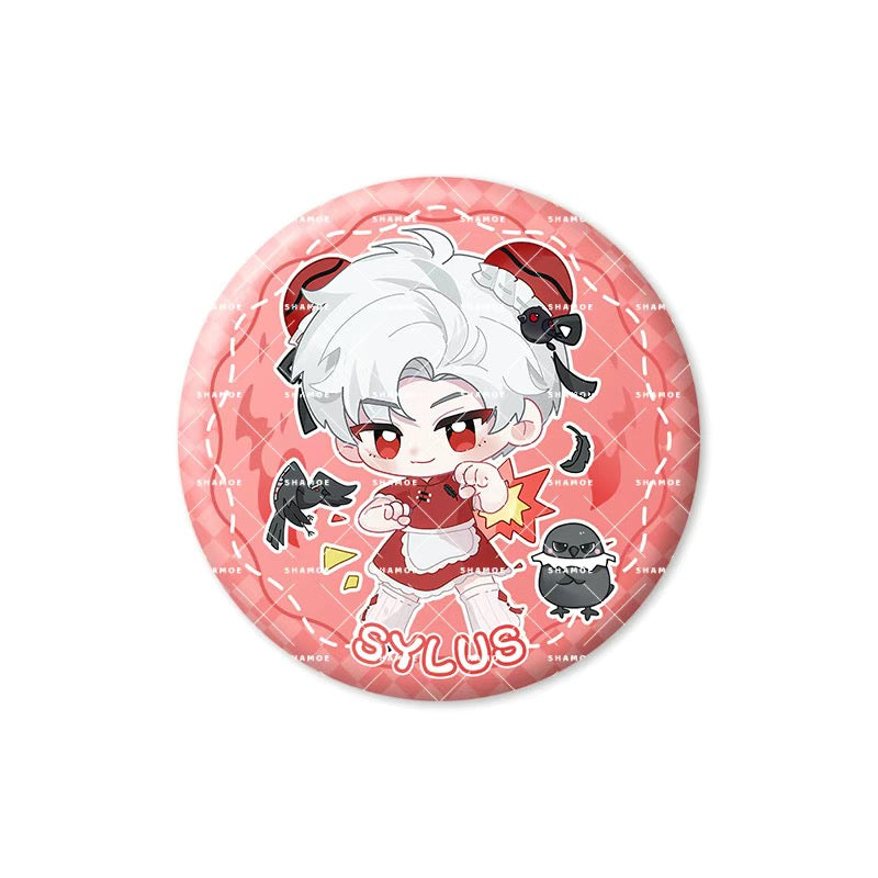 Love and Deepspace Chinese Maiden Series Badge Sylus/Xavier/Rafayel/Zayn