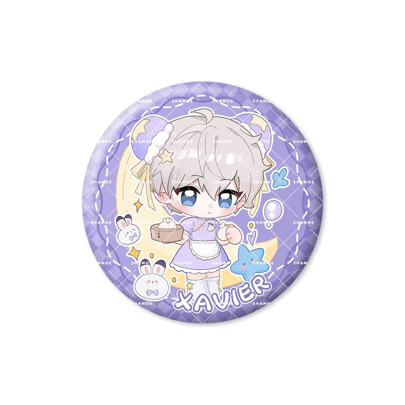 Love and Deepspace Chinese Maiden Series Badge Sylus/Xavier/Rafayel/Zayn