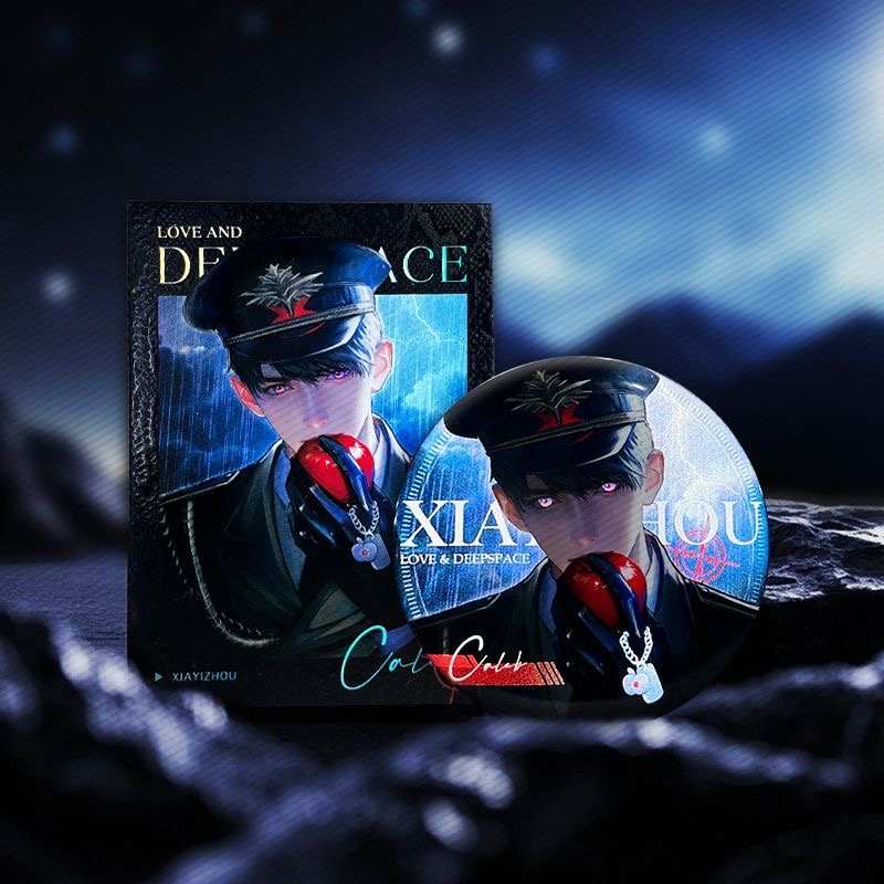 Caleb 75MM Badge & 70*100MM Polaroid (photography)