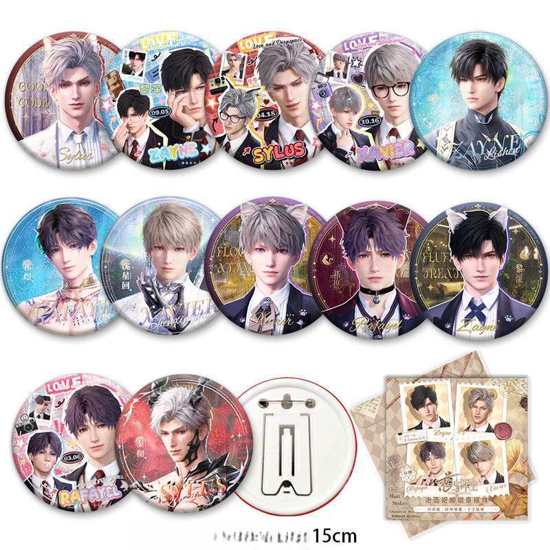 Love and Deepspace Badge Desktop ornaments Blind Box