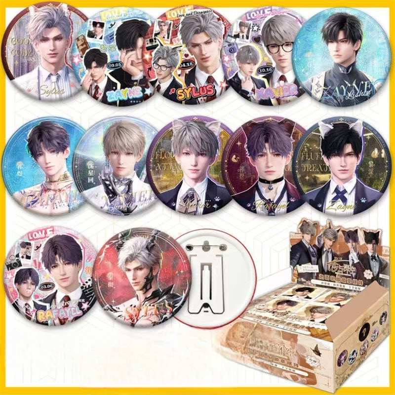 Love and Deepspace Badge Desktop ornaments Blind Box