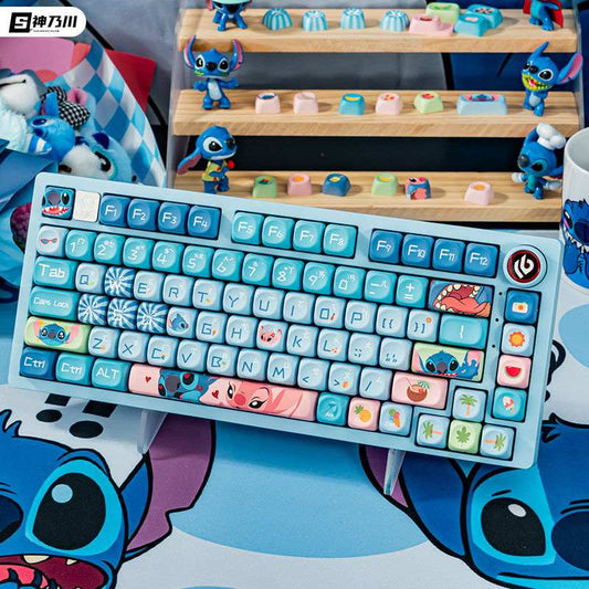 New Arrival - Cute Stitch Keycaps (142 Keystrokes) for Custom Keyboards
