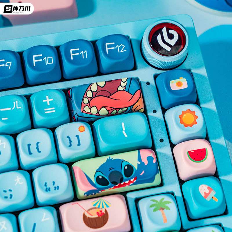 New Arrival - Cute Stitch Keycaps (142 Keystrokes) for Custom Keyboards