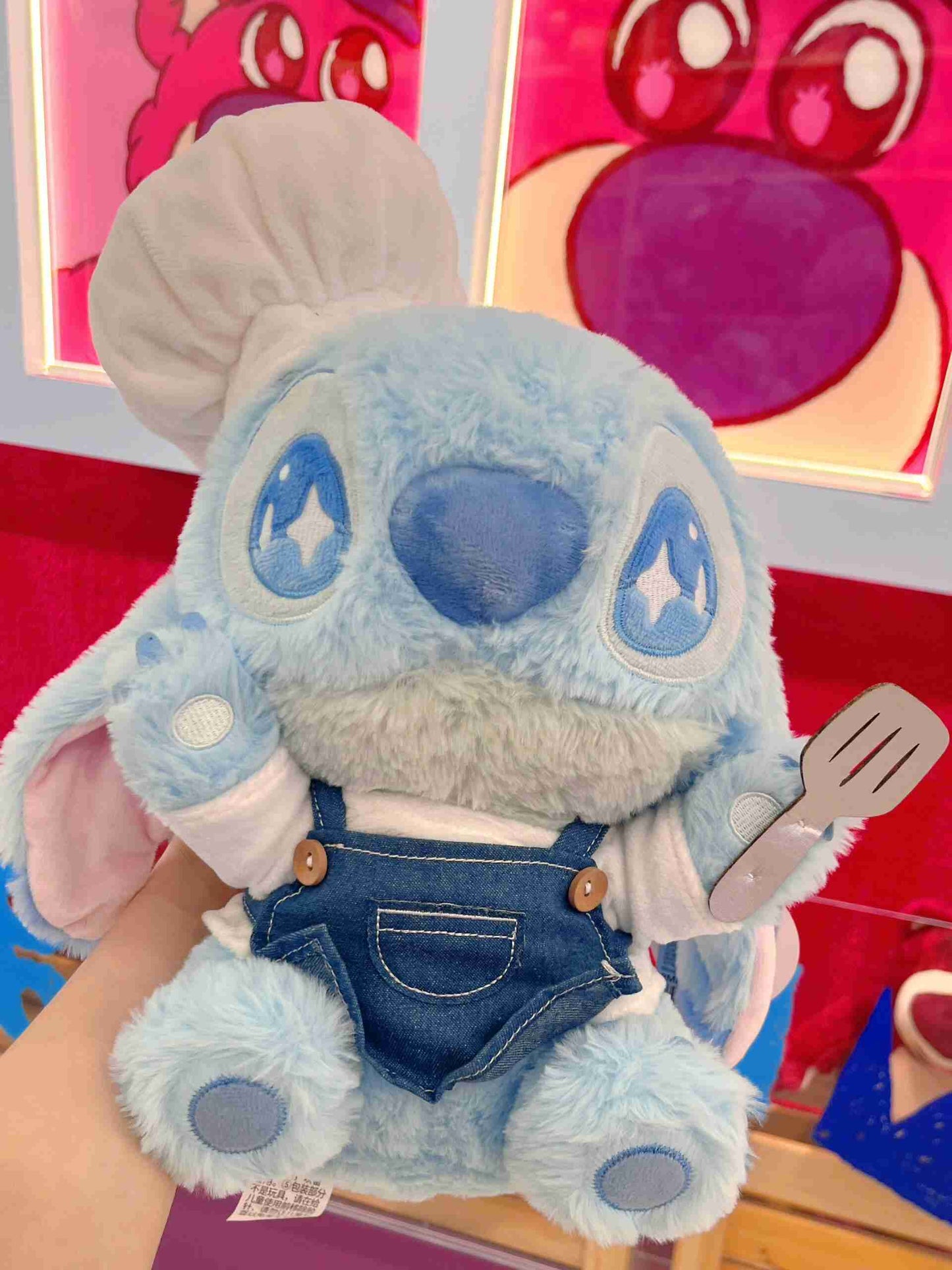 MINISO Official | Cute Chef Stitch Plush Toy – Disney-Inspired Soft Collectible Doll