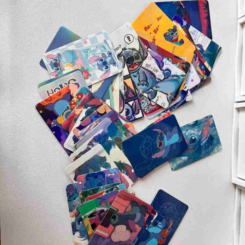 Stitch Lomo Card Set – 55pcs High-Quality 3-Inch Collectible Photo Cards Boxed