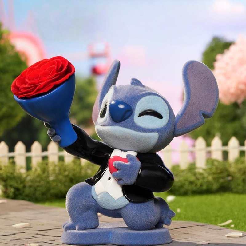 Stitch Sweet & Cool Adventure Eternal Flower Blind Box Figure – Cute Collectible Gift for Girls