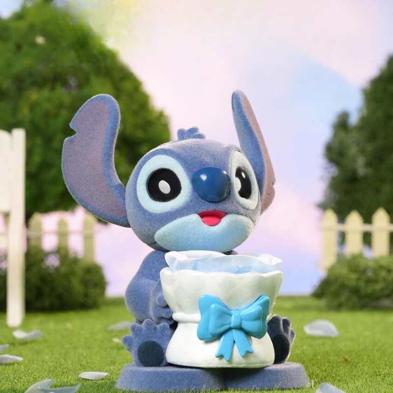 Stitch Sweet & Cool Adventure Eternal Flower Blind Box Figure – Cute Collectible Gift for Girls