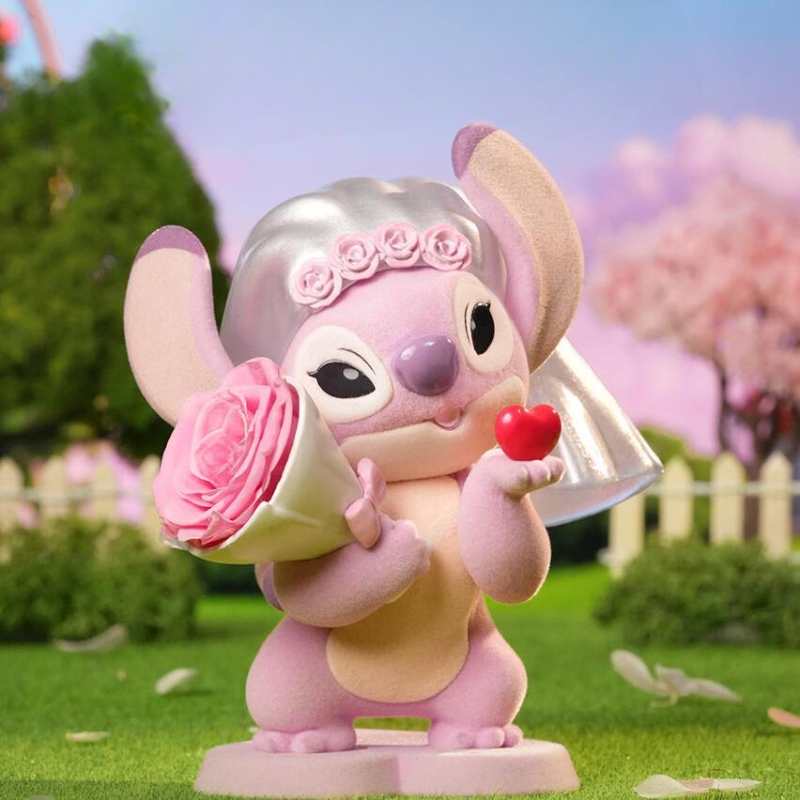 Stitch Sweet & Cool Adventure Eternal Flower Blind Box Figure – Cute Collectible Gift for Girls