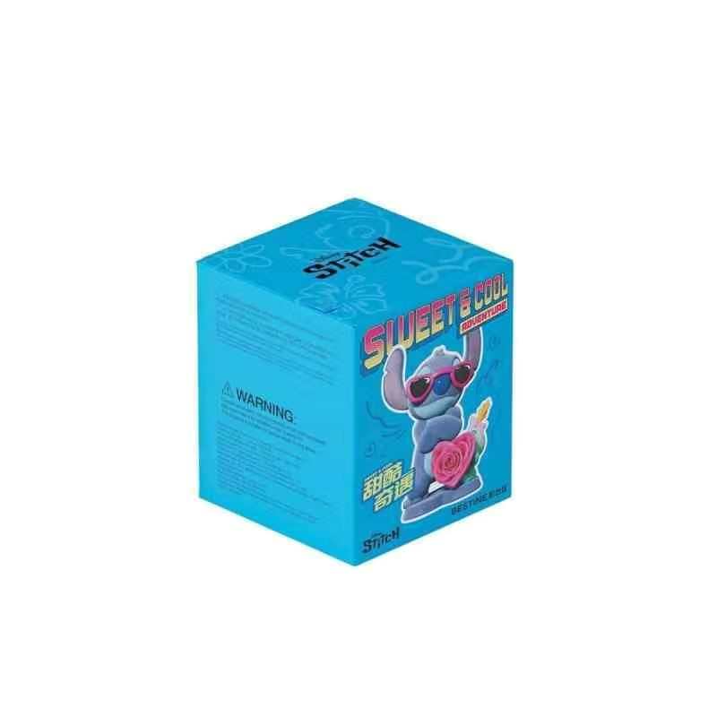 Stitch Sweet & Cool Adventure Eternal Flower Blind Box Figure – Cute Collectible Gift for Girls