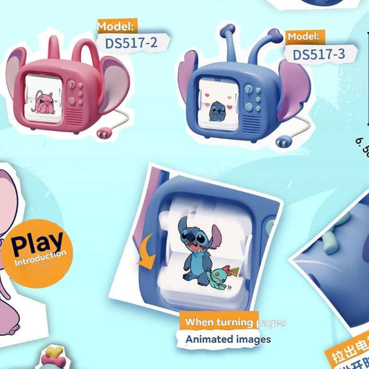 Stitch TV Blind Box – Surprise Cartoon Figure Toy Gift for Kids