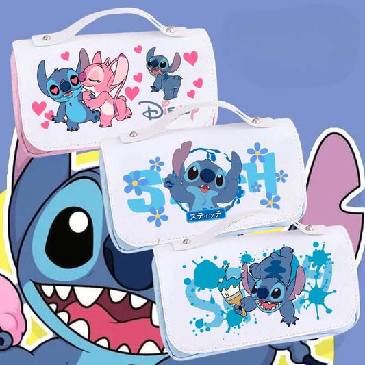 Stitch Pencil Case – Large-Capacity Disney Stationery Pouch for Students