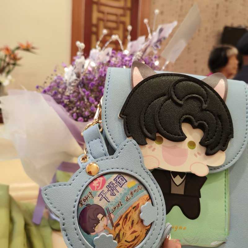 New Arrival-Handmade Love and Deep Space Cat-themed Phone Bag for Sylus, Xavier, Rafayel, Zayn, Caleb