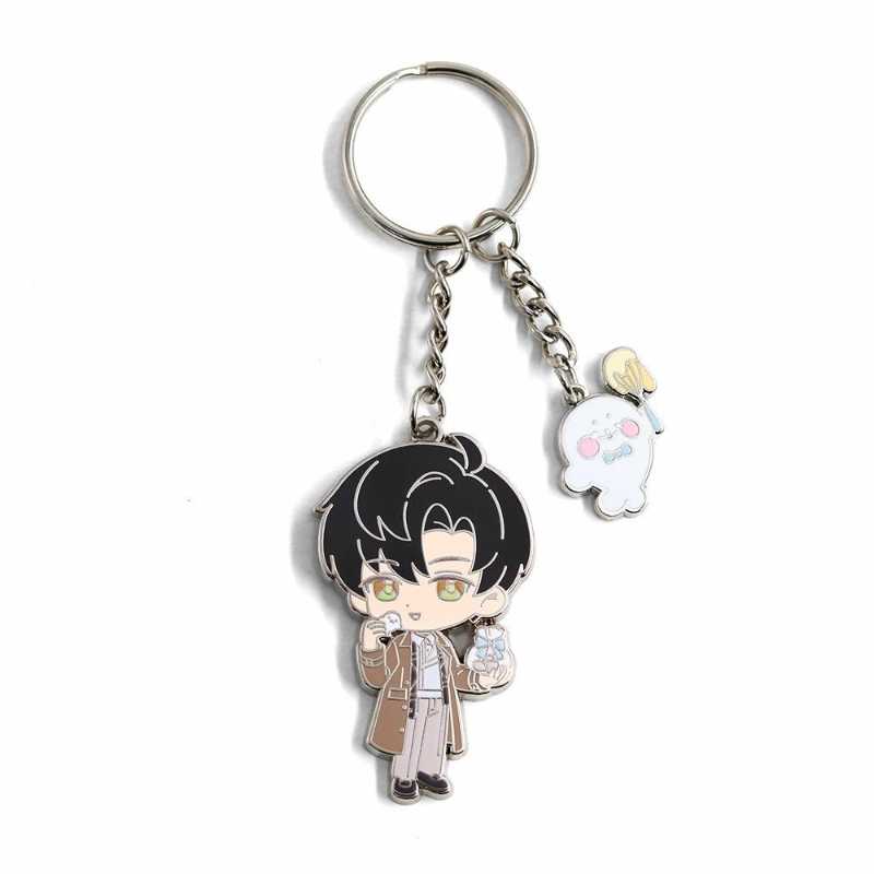 Zayne Enamel Keychain – Love and Deepspace Couples Interactive Game Charm