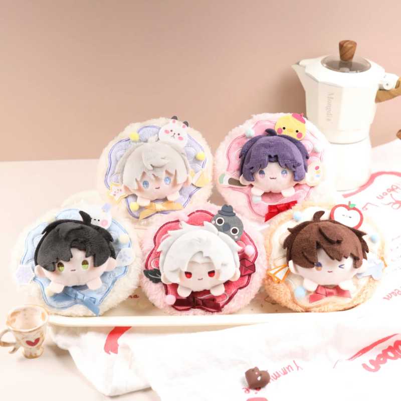 LOVE AND DEEPSPACE Donut Plush Lying Doll Series – Xavier, Zayne, Rafayel, Sylus & Caleb