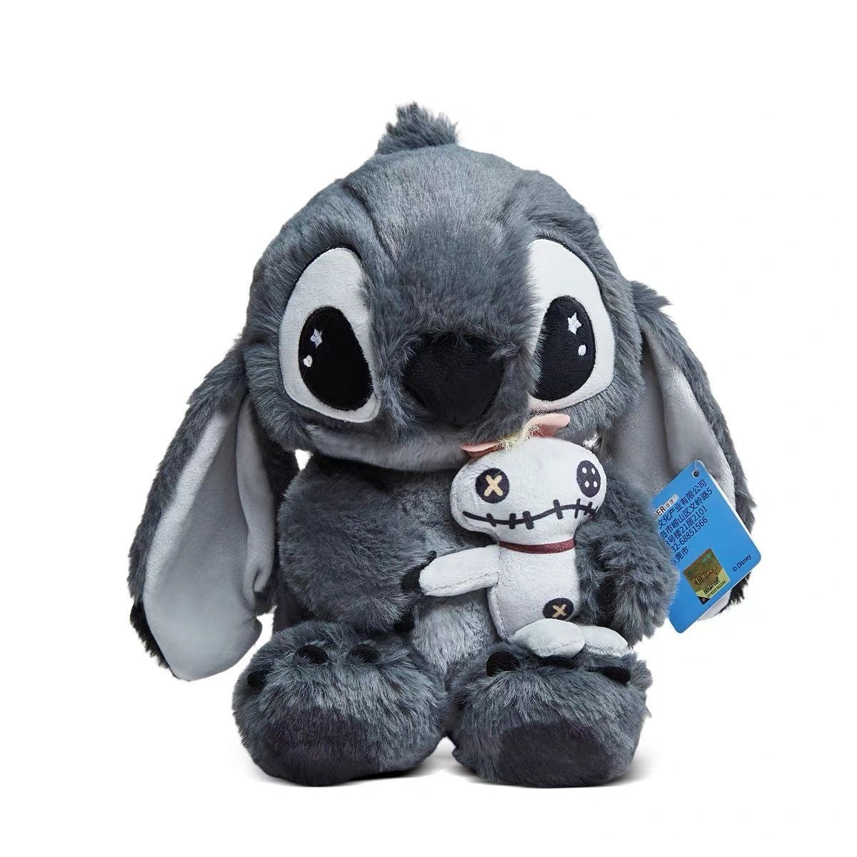 Disney-Inspired Limited Edition Grey Stitch Plush Toy – Cute Soft Stuffed Doll Valentine’s Gift