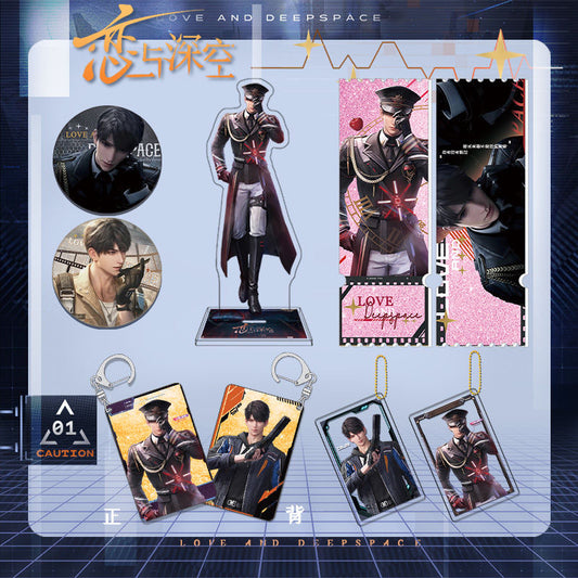 Love and Deepspace Rafayel Arcylic Stand/Badge/Mukbang Keychain