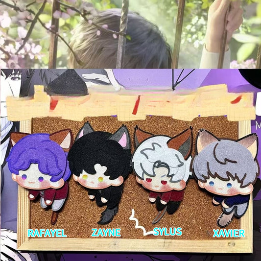 Handmade Love and Deep Space Fabric Hanging Ornaments – Rafayel, Xavier, Sylus & Zayne