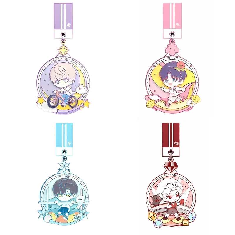 Love and Deepspace Metal trophy Sylus/Xavier/Rafayel/Zayn