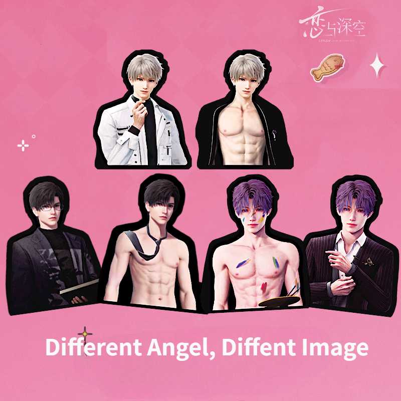 Love and Deepspace illusionist Sticker | Different angles, different images-Sylus/Xavier/Rafayel/Zayn/Caleb