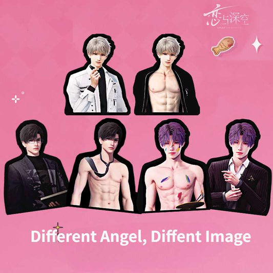 Love and Deepspace illusionist Sticker | Different angles, different images-Sylus/Xavier/Rafayel/Zayn/Caleb