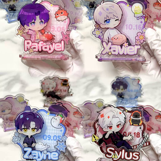 Love and Deepspace Acrylic Stand-Xavier,Sylus,Zayne,Rafayel