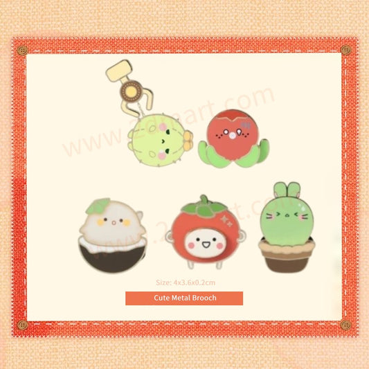 In-stock | Twinkle Fair x MINISO Cute Metal Brooch