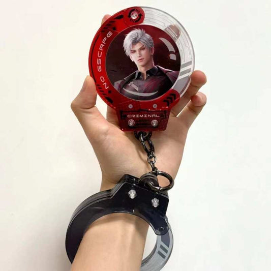 Sylus-Inspired Love Lock Badge Holder with Protective Frame & Bracele(Free Shipping Over $20)