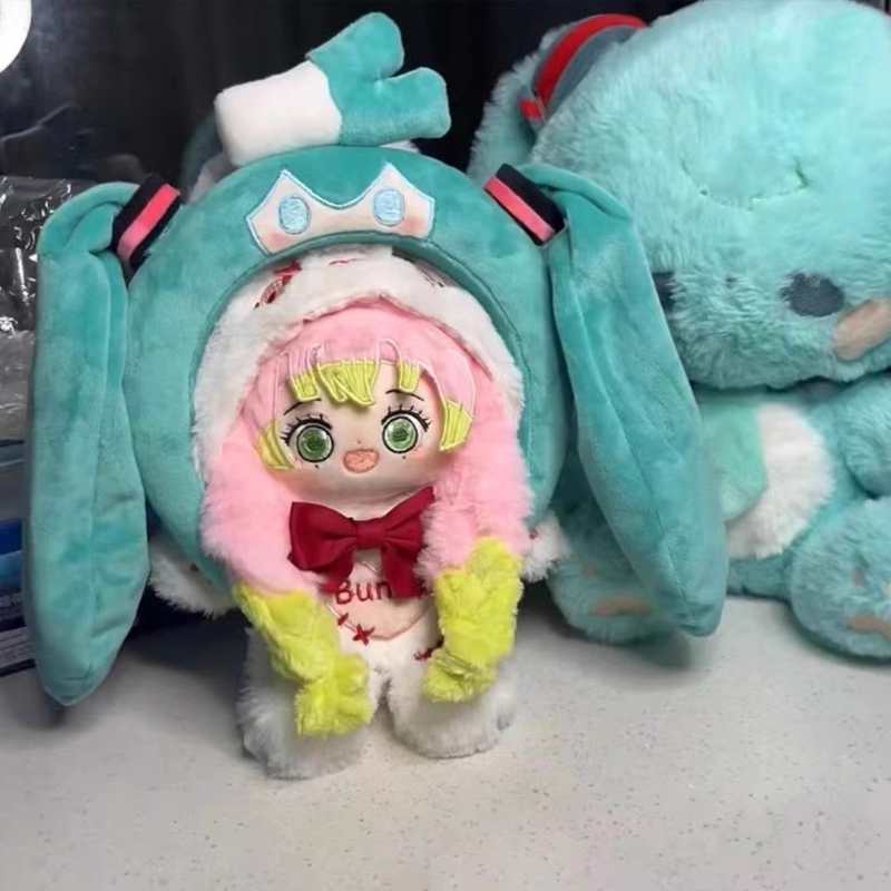 Miku Hatsune Plush Headband Cute Cartoon Hairband for Face Wash & Cosplay 2026