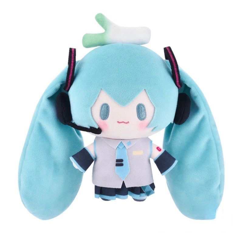 Miku Hatsune Cartoon Plush Doll – Pullable Cotton Stuffed Toy for Girls