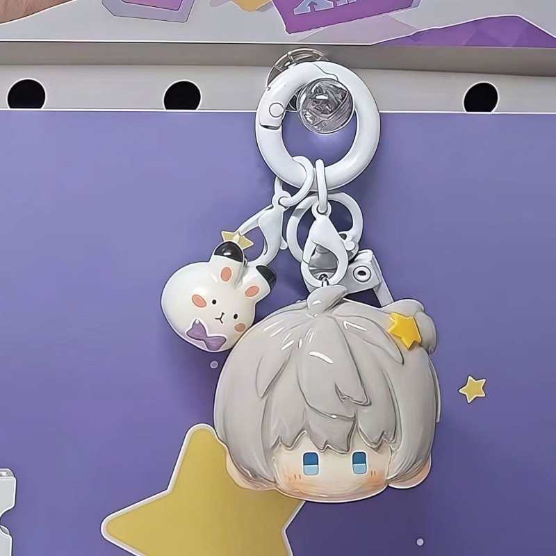 Love and Deepspace Sylus/Xavier/Rafayel/Zayn/Caleb Resin Keychain