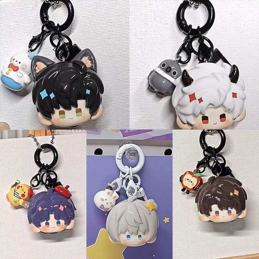 Love and Deepspace Sylus/Xavier/Rafayel/Zayn/Caleb Resin Keychain
