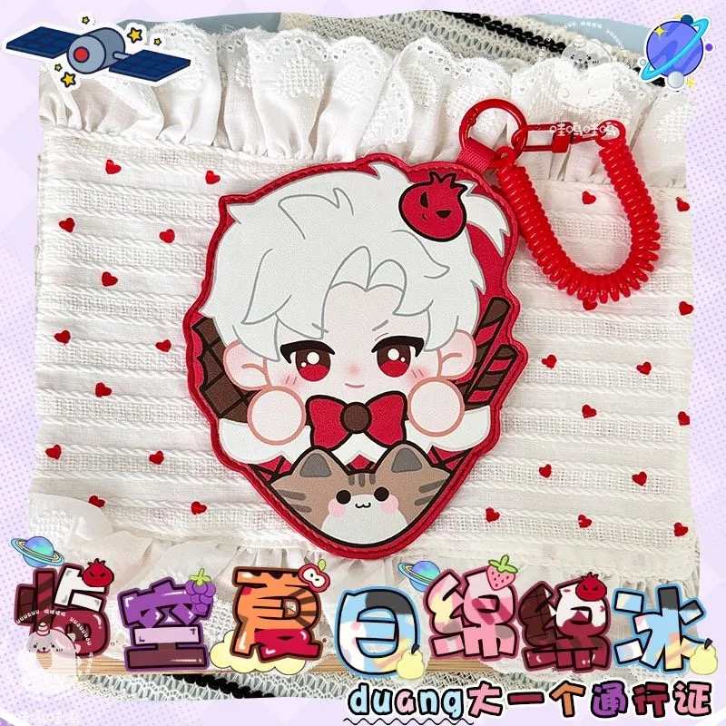 Love and Deepspace Card Holder – Cute Anime Badge Holder & Backpack Charm
