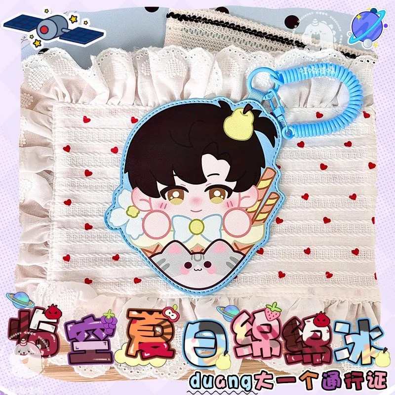 Love and Deepspace Card Holder – Cute Anime Badge Holder & Backpack Charm