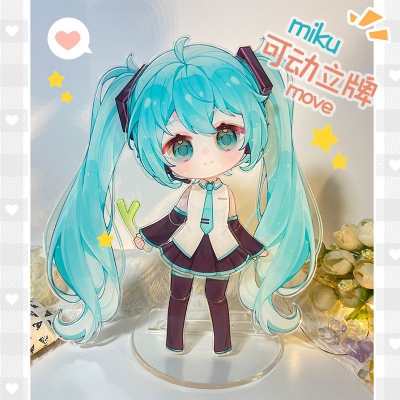 Hatsune Miku Original Articulated Figurine Acrylic Stand – Anime Collectible Gift
