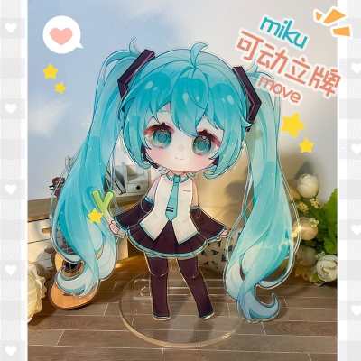 Hatsune Miku Original Articulated Figurine Acrylic Stand – Anime Collectible Gift
