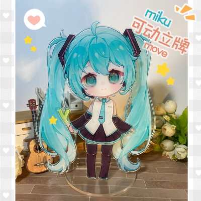 Hatsune Miku Original Articulated Figurine Acrylic Stand – Anime Collectible Gift