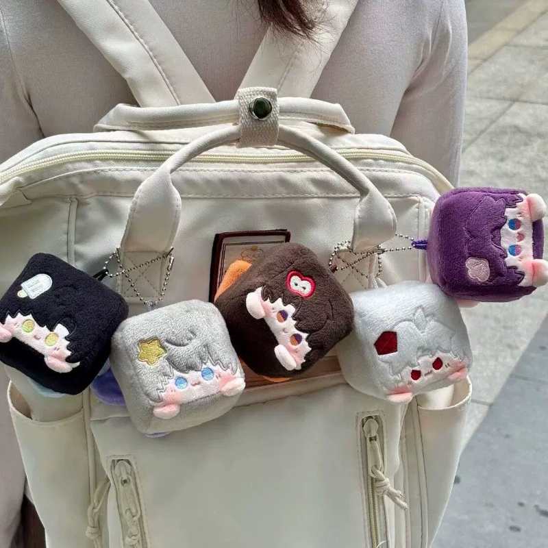 Love and Deepspace Limited Plush Cube Keychain with Caleb, Rafayel, Xavier & Sylus