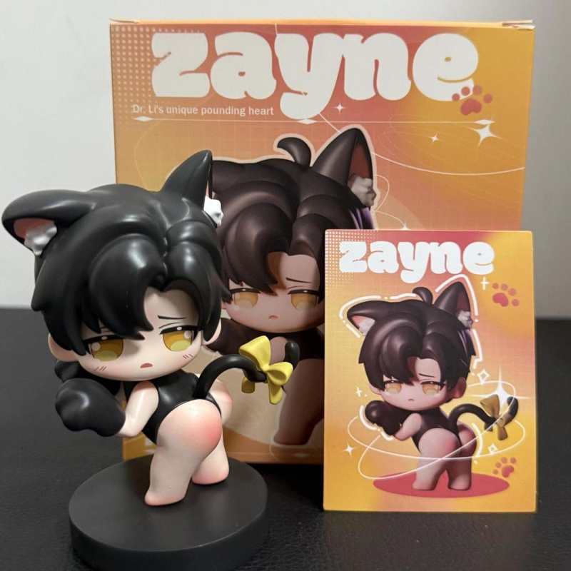 Love & Deep Space Sylus,Xavier,Zayn,Rafayel, Caleb Maid Outfit Figurines - Cute Desktop Decor