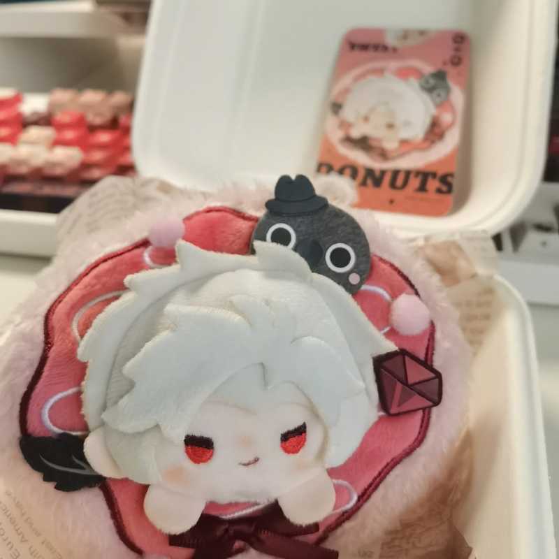 LOVE AND DEEPSPACE Donut Plush Lying Doll Series – Xavier, Zayne, Rafayel, Sylus & Caleb