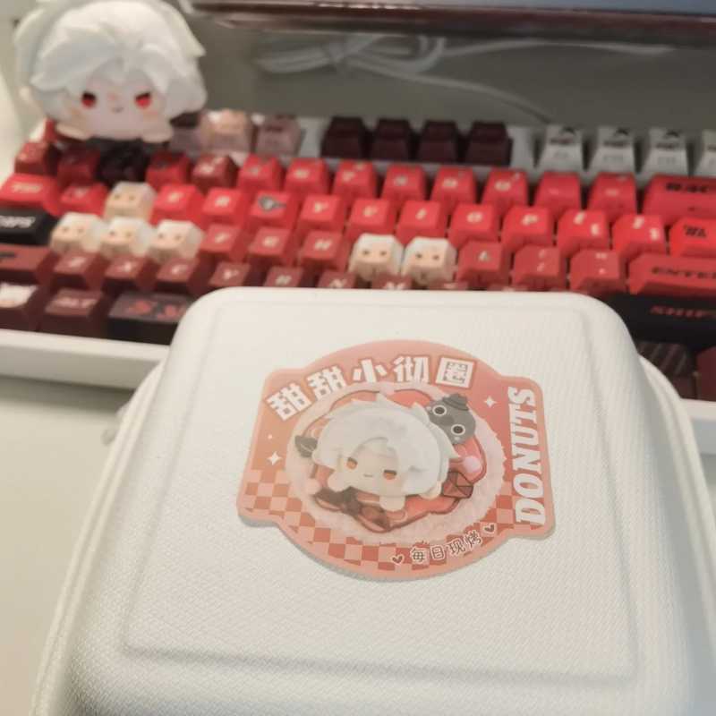 LOVE AND DEEPSPACE Donut Plush Lying Doll Series – Xavier, Zayne, Rafayel, Sylus & Caleb