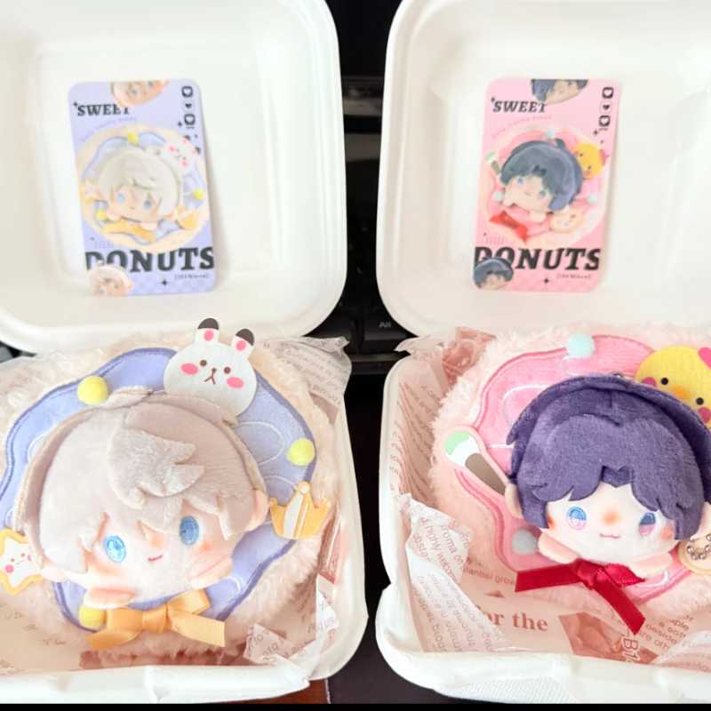 LOVE AND DEEPSPACE Donut Plush Lying Doll Series – Xavier, Zayne, Rafayel, Sylus & Caleb