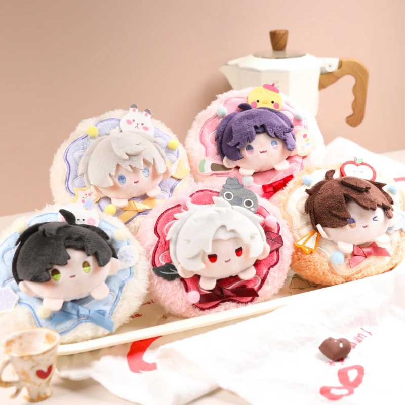 LOVE AND DEEPSPACE Donut Plush Lying Doll Series – Xavier, Zayne, Rafayel, Sylus & Caleb