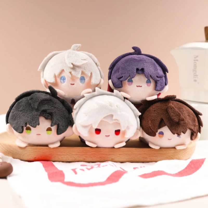 LOVE AND DEEPSPACE Donut Plush Lying Doll Series – Xavier, Zayne, Rafayel, Sylus & Caleb