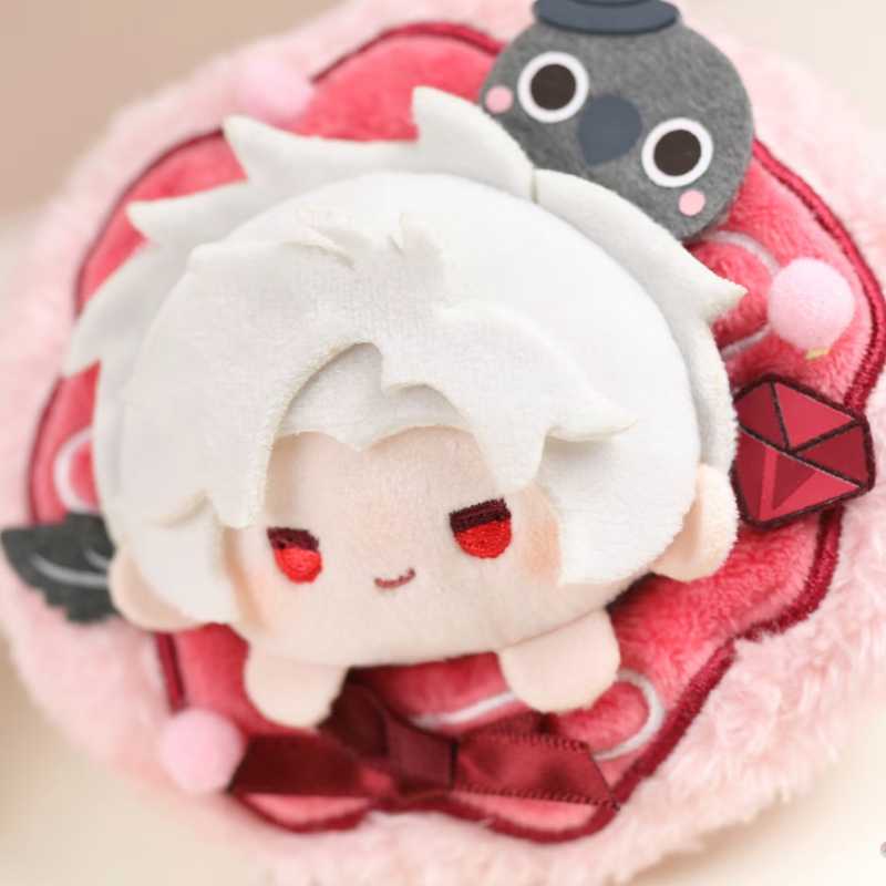 LOVE AND DEEPSPACE Donut Plush Lying Doll Series – Xavier, Zayne, Rafayel, Sylus & Caleb