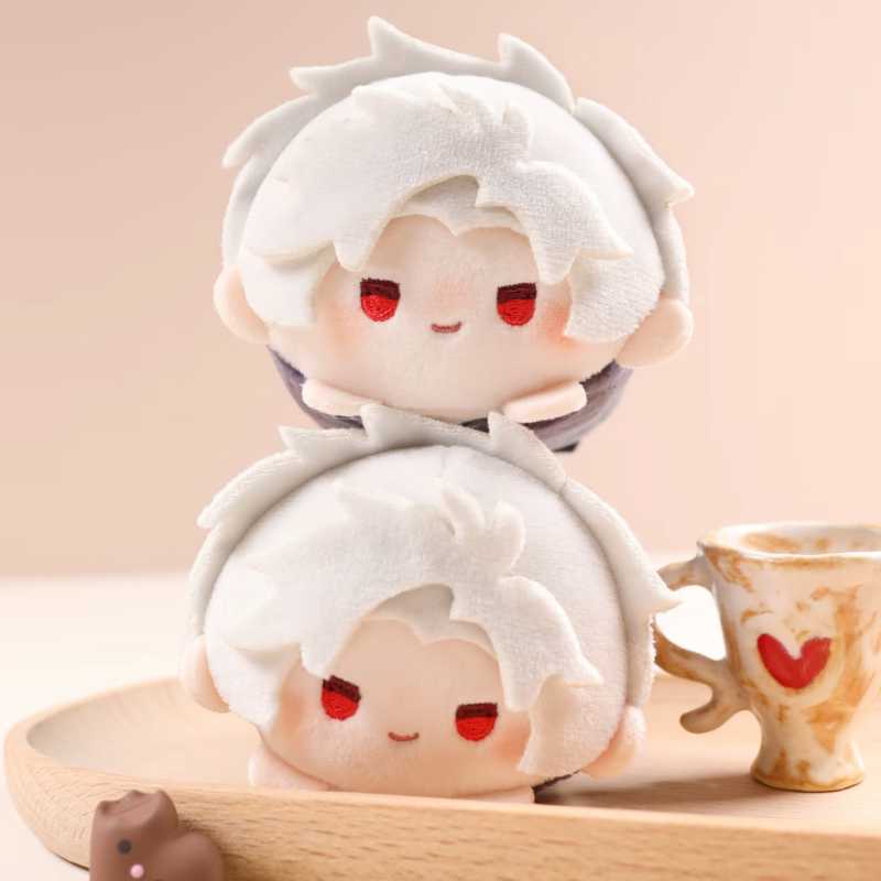 LOVE AND DEEPSPACE Donut Plush Lying Doll Series – Xavier, Zayne, Rafayel, Sylus & Caleb