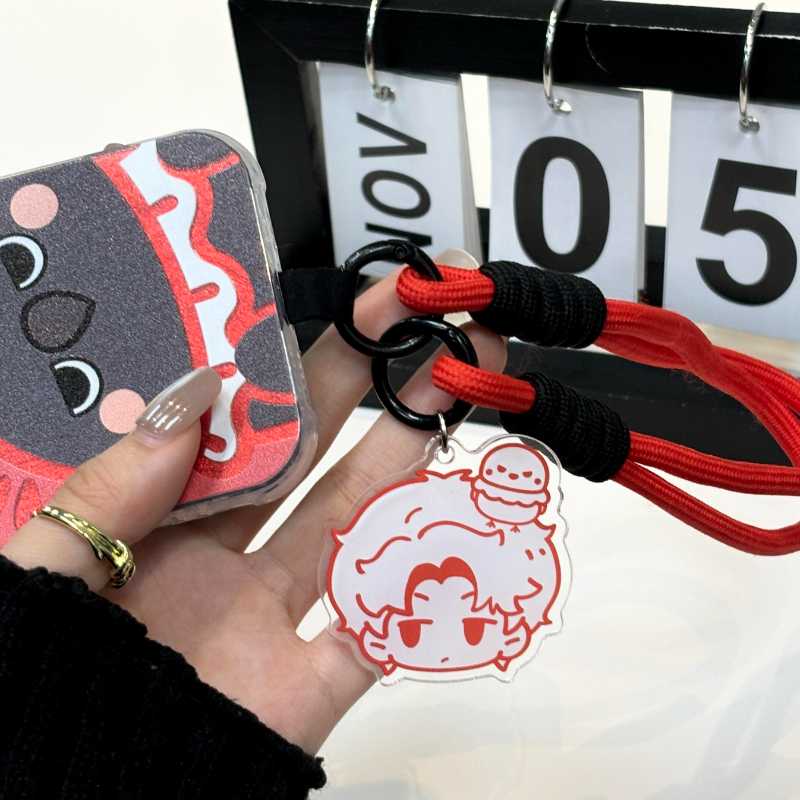 Love and Deepspace Character Acrylic Keychain Phone Strap – Xavier, Zayne, Rafayel, Sylus, Caleb